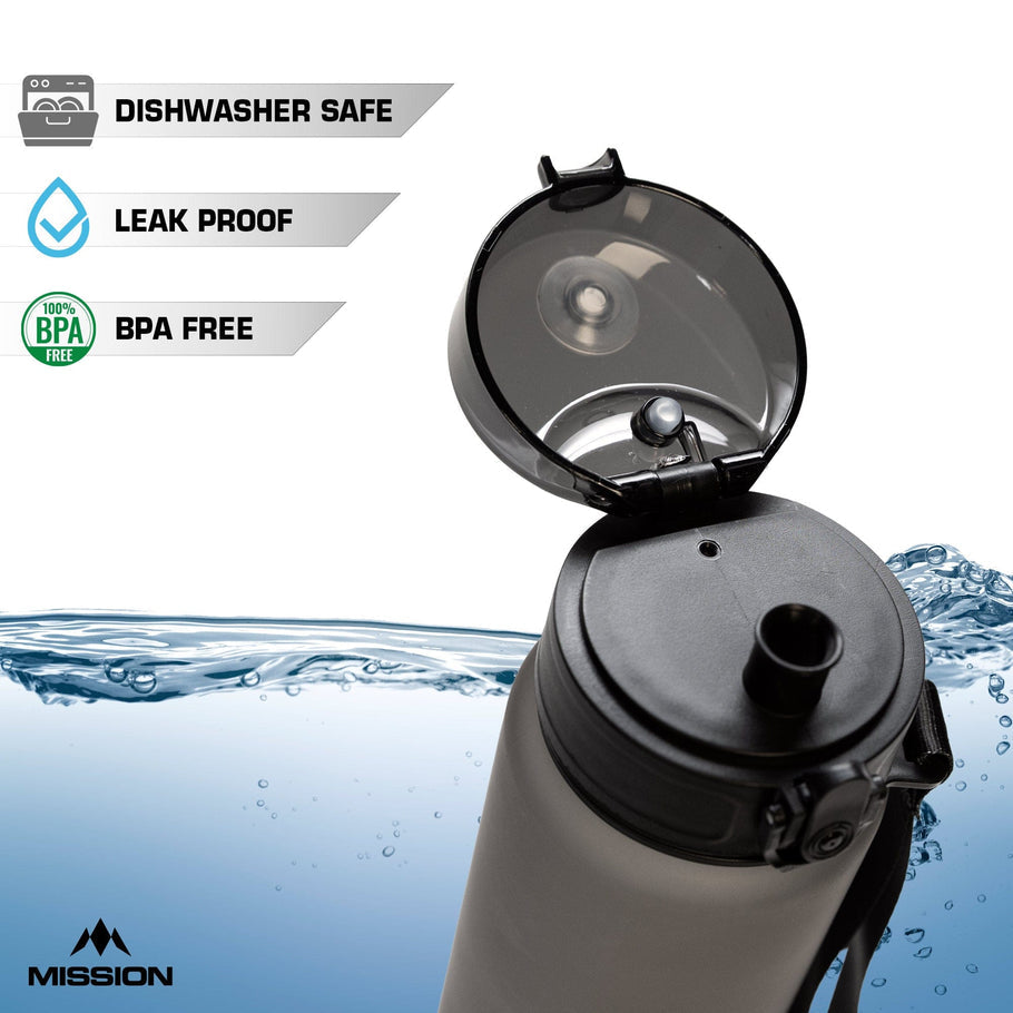 MISSION SPORTS WATER BOTTLE
1000ML/32OZ - BPA FREE