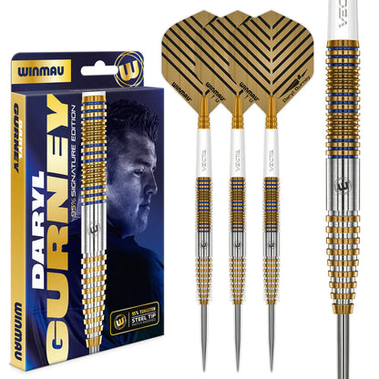 WINMAU DARYL GURNEY SIGNATURE EDITION 95% TUNGSTEN STEEL TIP DARTS
