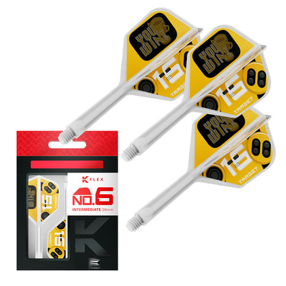 TARGET K-FLEX YOU WIN NO6 INTEGRATED FLIGHTS & SHAFTS