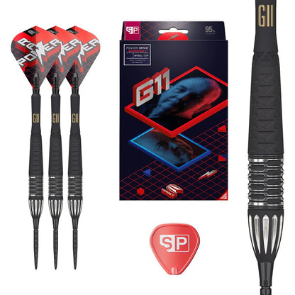 Target Phil Taylor Raw Power G11 Swiss Point 95% - Steel Tip Darts
