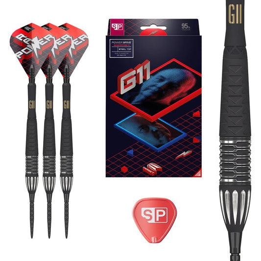 Target Phil Taylor Raw Power G11 Swiss Point 95% - Steel Tip Darts