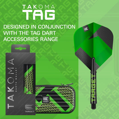 TAKOMA TAG GREEN WALLET BY TARGET