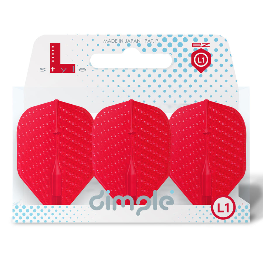 L-STYLE DIMPLE EZ DART FLIGHTS L1 STANDARD