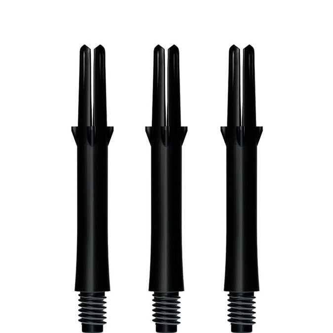 L-Style L-Shaft Locked Straight Black Dart Shafts