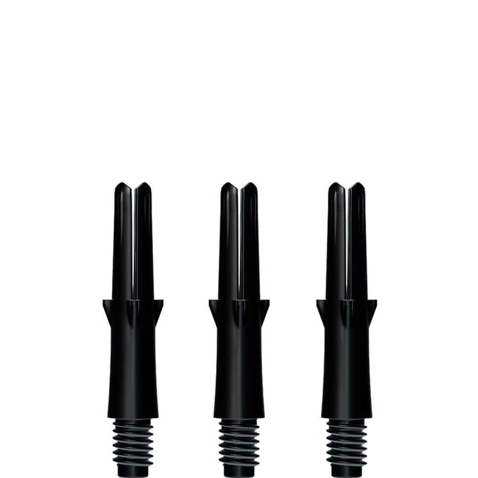 L-Style L-Shaft Locked Straight Black Dart Shafts
