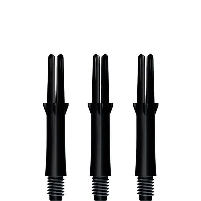 L-Style L-Shaft Locked Straight Black Dart Shafts