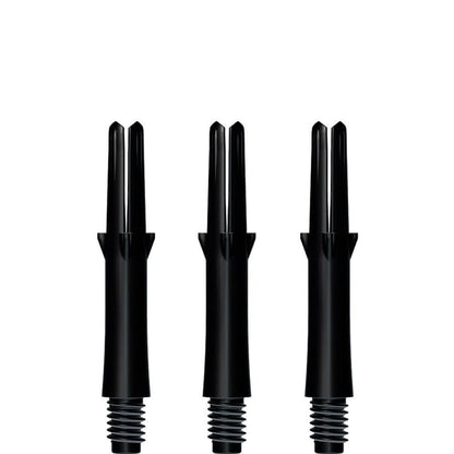 L-Style L-Shaft Locked Straight Black Dart Shafts