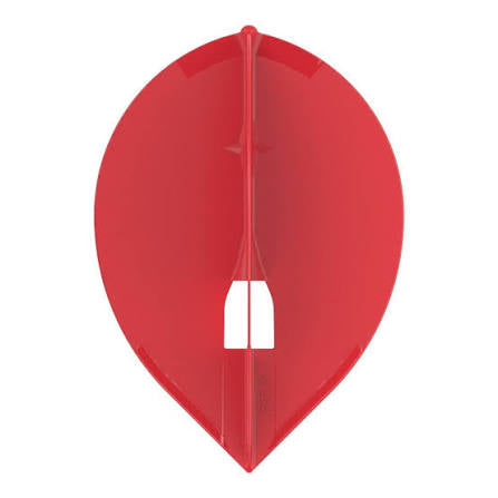 L-Style Champagne L2 Teardrop Red - Pear - Dart Flights