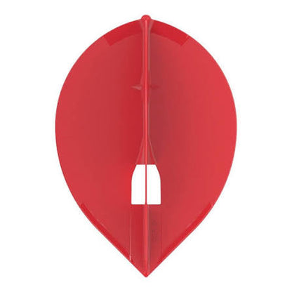 L-Style Champagne L2 Teardrop Red - Pear - Dart Flights