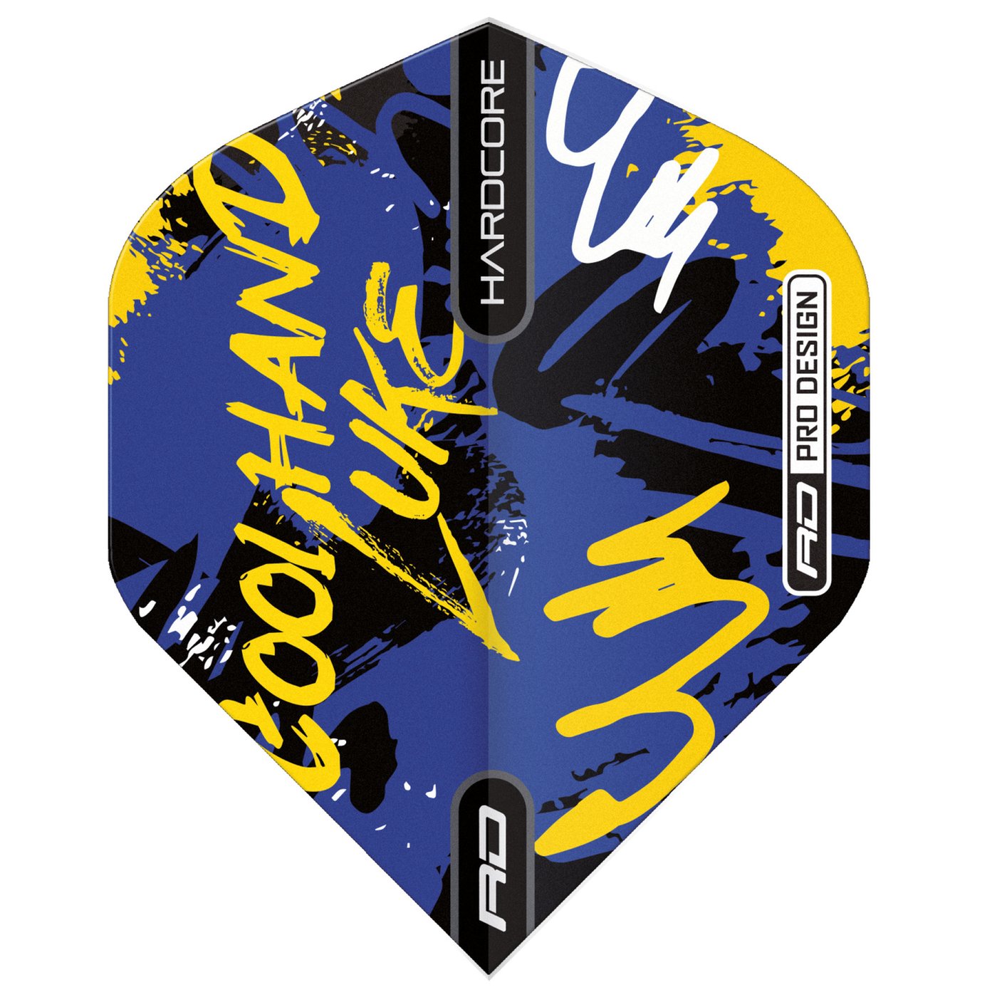 Luke Humphries Graffiti Blue Hardcore Standard - Dart Flights BY RED DRAGON