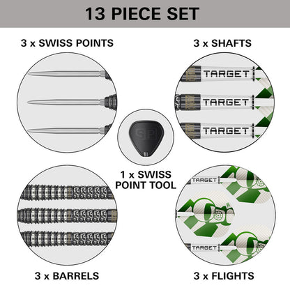 CHARLIE MANBY 95% STEEL TIP DARTS 2026