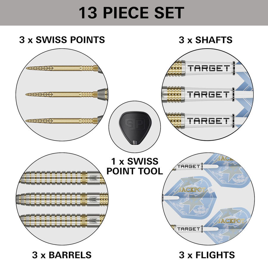 ADRIAN LEWIS SHOWDOWN 95% SP STEEL TIP DARTS 2026