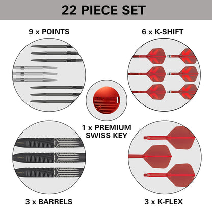 TARGET SHIFT 90% SP STEEL TIP DARTS 2026