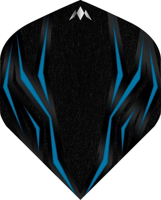 Mission Lava Dart Flights - 100 Micron - Std - No2 Blue