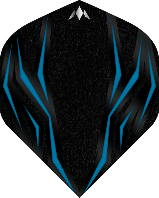 Mission Lava Dart Flights - 100 Micron - Std - No2 Blue
