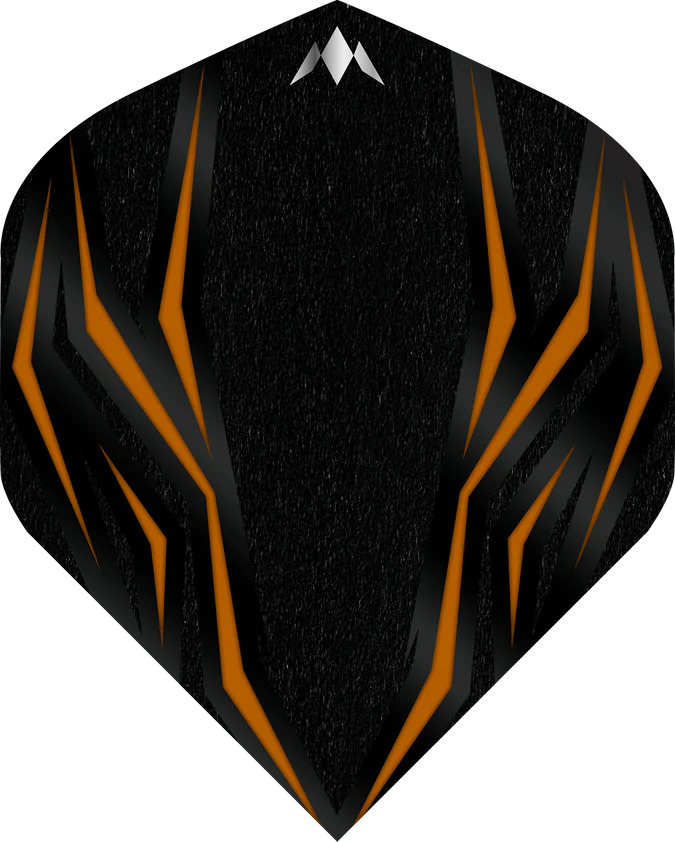Mission Lava Dart Flights - 100 Micron - Std - No2 - Orange