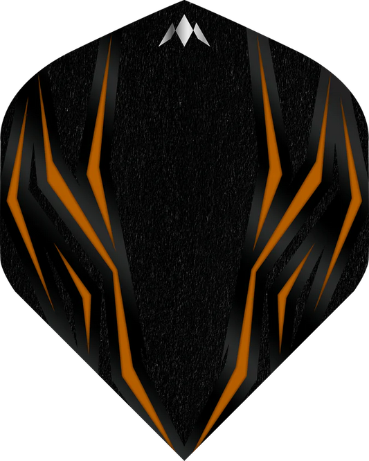 Mission Lava Dart Flights - 100 Micron - Std - No2 - Orange