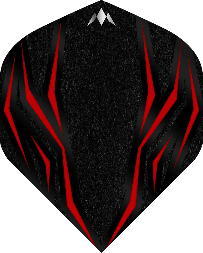 Mission Lava Dart Flights - 100 Micron - Std - No2-Red