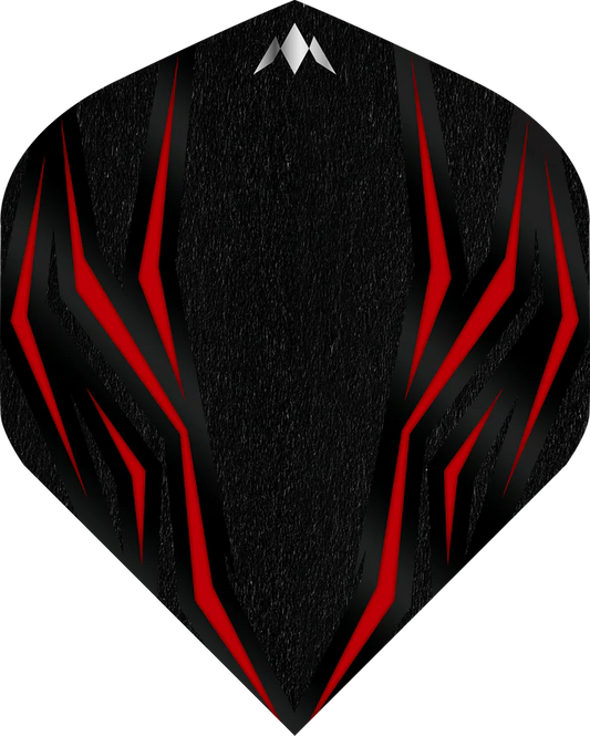 Mission Lava Dart Flights - 100 Micron - Std - No2-Red