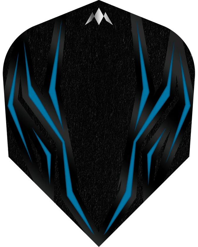 Mission Lava Dart Flights - 100 Micron - Std - No6 Blue