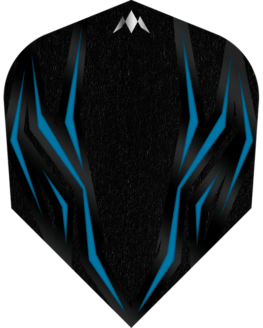 Mission Lava Dart Flights - 100 Micron - Std - No6 Blue