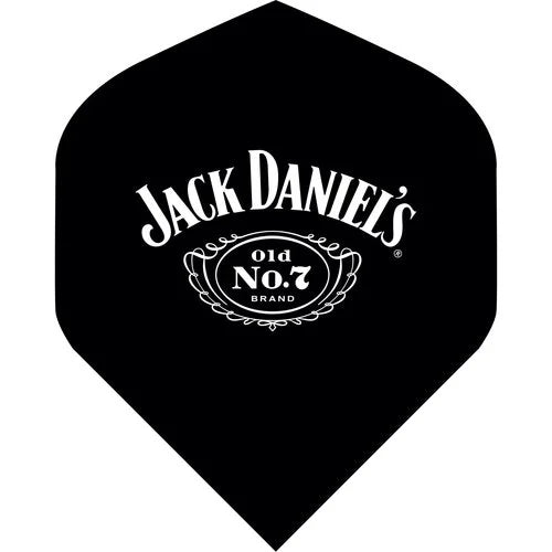 Jack Daniels JD Brand Dart Flights - Cartouche Logo