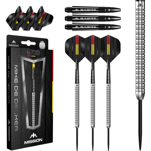 Mission Mike de Decker 95% Steel Tip Darts