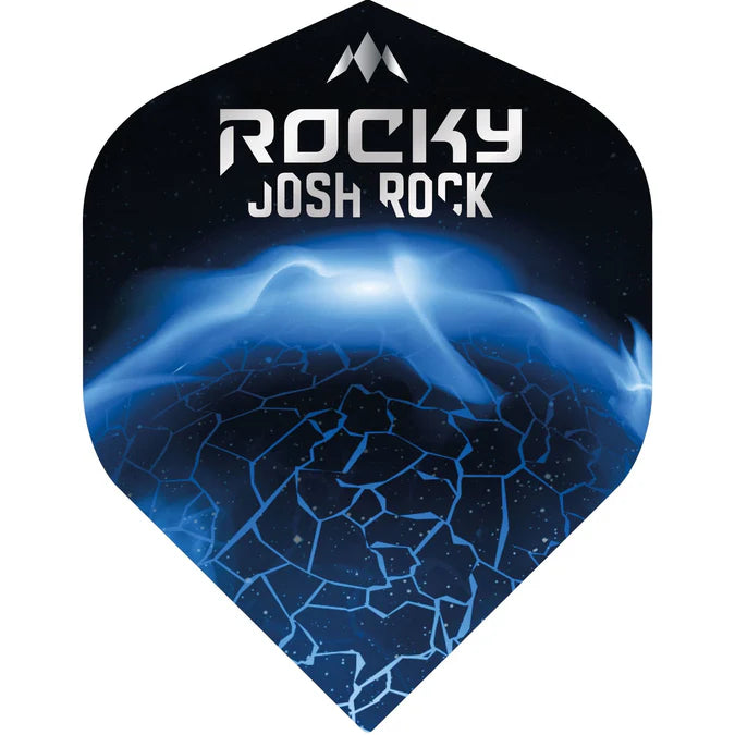 *Mission Solo Dart Flights - 100 Micron - No2 - Std - Josh Rock - Rocky