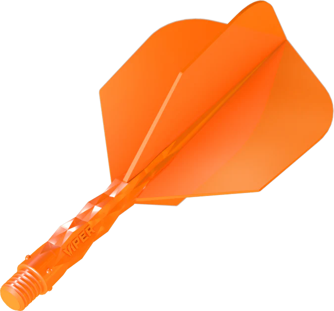 Viper Diamond Core Dart Flights - Moulded Flights & Shaft - Standard/Medium