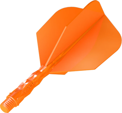 Viper Diamond Core Dart Flights - Moulded Flights & Shaft - Standard/Medium