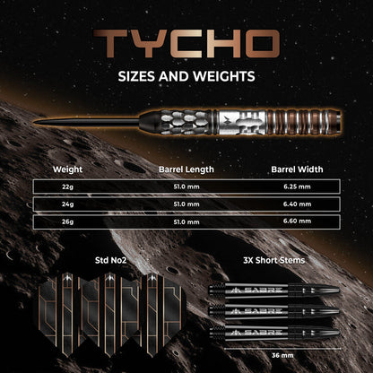 Mission Tycho Darts Steel Tip