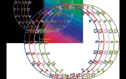 Bulls Number Ring - Coloured - Individual ring