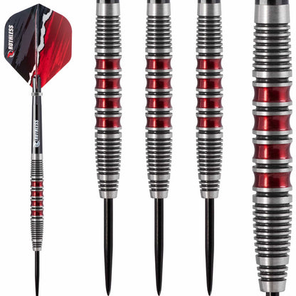 Ruthless Red Falcon Darts
Steel Tip Tungsten - Red