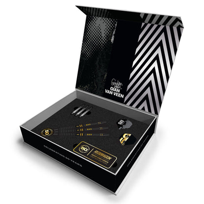 Red Dragon Gian van Veen 50 Years Limited Edition 90% Tungsten Steel Tip Darts