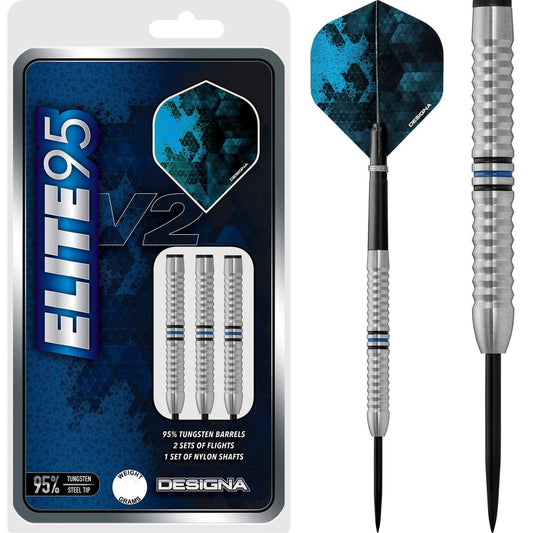 Designa Elite 95 V2 Darts
Steel Tip - M3