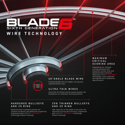 Winmau Blade 6 - Professional Dartboard