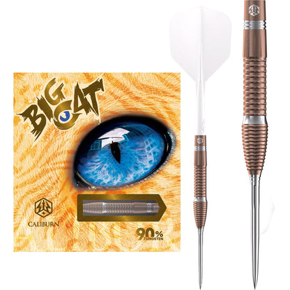 Caliburn Big Cats Darts
Steel Tip - 90% Tungsten - Lion