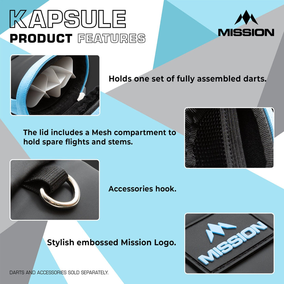 Mission Kapsule Darts Case
EVA Drop-in Case