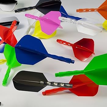Viper Diamond Core Dart Flights - Moulded Flights & Shaft - Standard/Medium