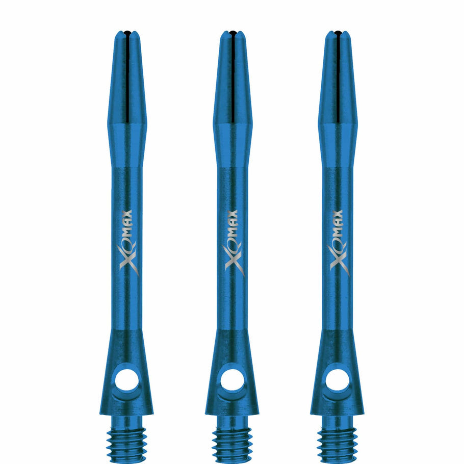 *XQMax Aluminium Dart Shafts
Metal Dart Stems - Blue