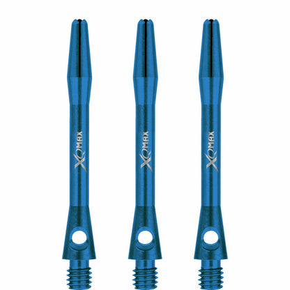 *XQMax Aluminium Dart Shafts
Metal Dart Stems - Blue