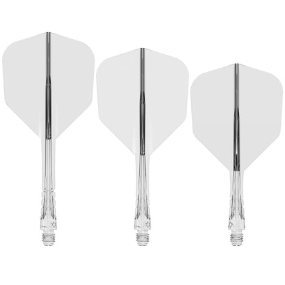 Mission Force 90 Vortex Moulded Flight & Shaft - Standard No2