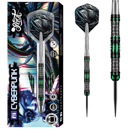 AI Cyberpunk 90% Tungsten Steel Tip Darts by Shot