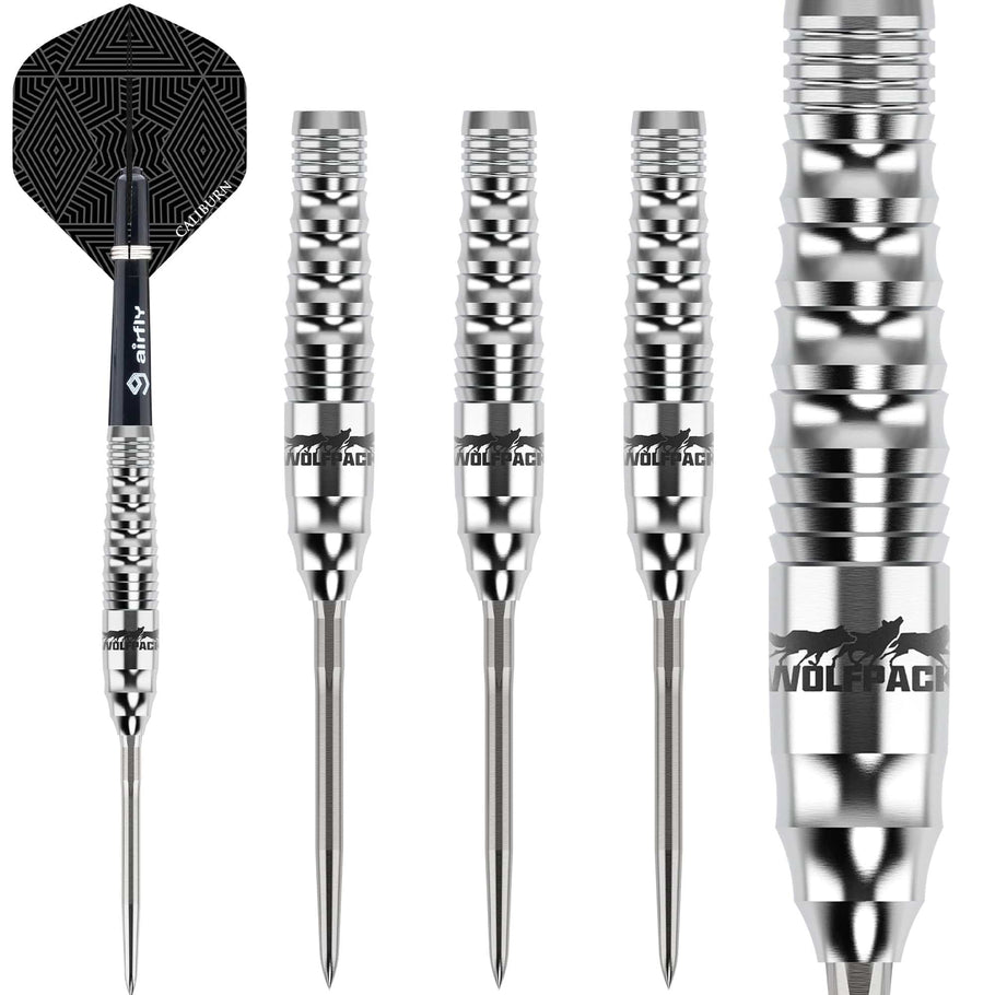 Caliburn Wolfpack Darts
Steel Tip - 90% Tungsten - W3 - 21g