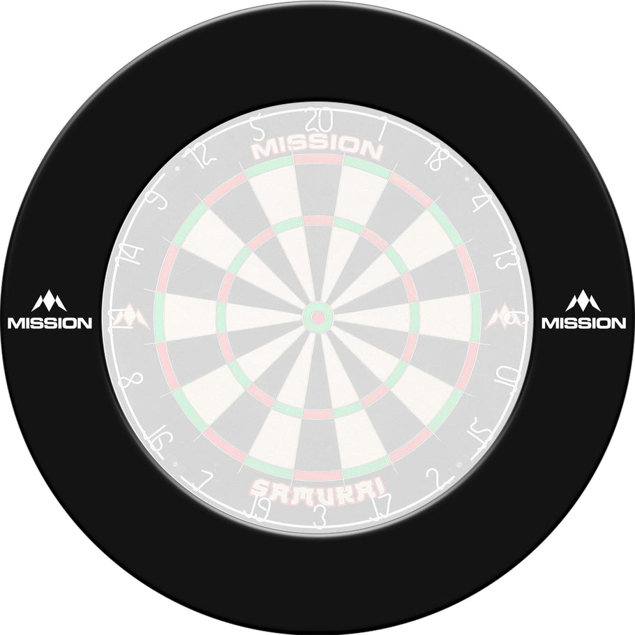 Mission Dartboard Surround - Pro - Heavy Duty - with Logo