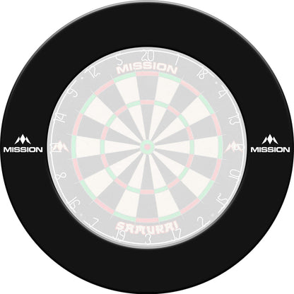 Mission Dartboard Surround - Pro - Heavy Duty - with Logo