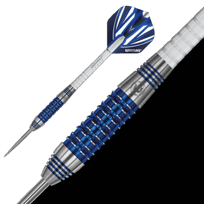 Winmau Andy Fordham 90% Tungsten TITANIUM NITRIDE 24 Gram Steel Tip Darts 1431