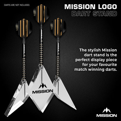 Mission Acrylic Dart Stand Logo
3 Dart Display Stand