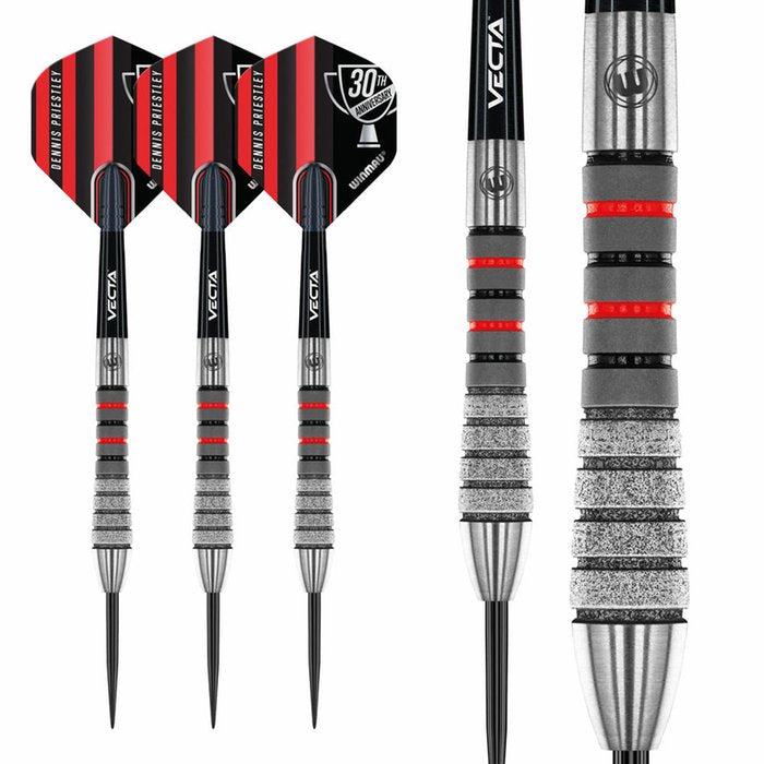 Dennis Priestley Diamond 3-Zero Steel Tip Darts by Winmau