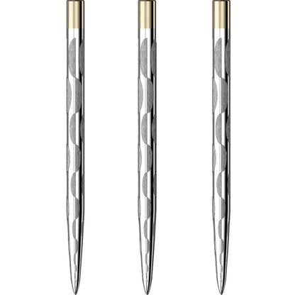 Mission Laser Plus - Steel Tip - Lasered Spare Points - Solid Arc - Silver